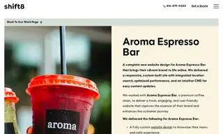 Preview of the Aroma Espresso Bar Case Study