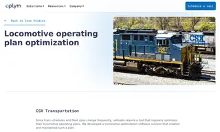 Preview of the CSX Transportation Case Study