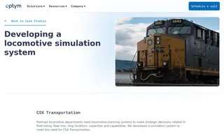 Preview of the CSX Transportation Case Study