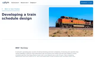 Preview of the BNSF Railway Case Study