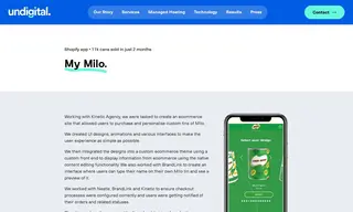 Preview of the Milo Case Study