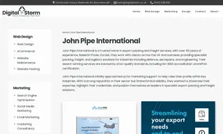 Preview of the John Pipe International Case Study