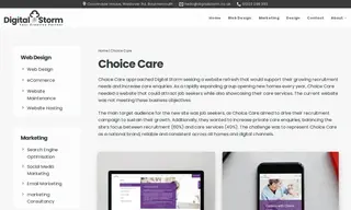 Preview of the Choice Care Case Study