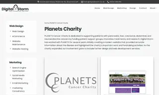 Preview of the Planets Cancer Charity Case Study