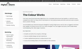 Preview of the The Colour Works Case Study