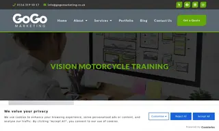 Preview of the Vision Motorcycle Training Case Study