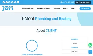 Preview of the T-Mont Plumbing and Heating Case Study
