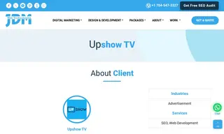 Preview of the Upshow TV Case Study