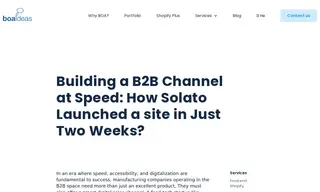 Preview of the Solato Case Study