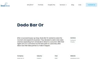 Preview of the Dodo Bar Or Case Study
