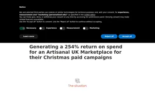 Preview of the Artisanal UK Marketplace Case Study