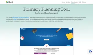 Preview of the Primary Planning Tool Case Study