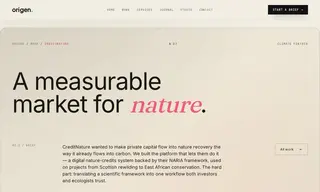 Preview of the CreditNature Case Study