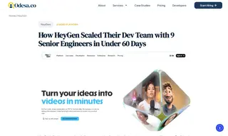 Preview of the HeyGen Case Study