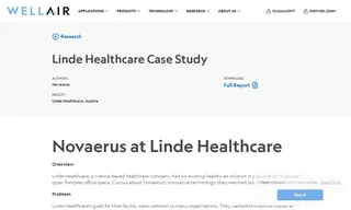 Preview of the Linde Healthcare Case Study