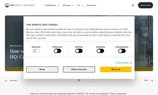 Preview of the Airthings Case Study
