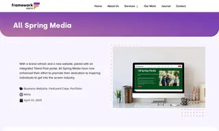 Preview of the All Spring Media Case Study
