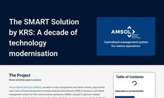 Preview of the African Marine Solutions (amsol) Case Study