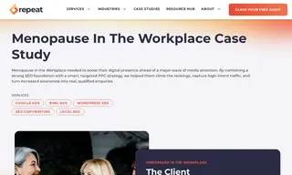 Preview of the Menopause In The Workplace Case Study