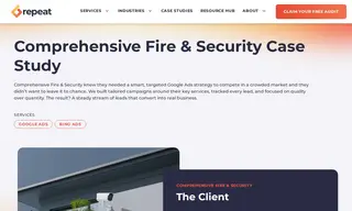 Preview of the Comprehensive Fire & Security Case Study