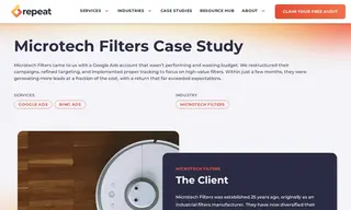 Preview of the Microtech Filters Case Study