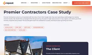 Preview of the Premier 1st For Property Care Case Study