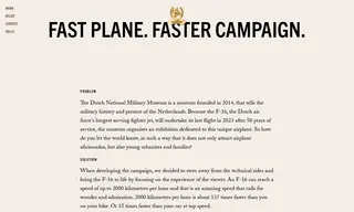 Preview of the Dutch National Military Museum Case Study