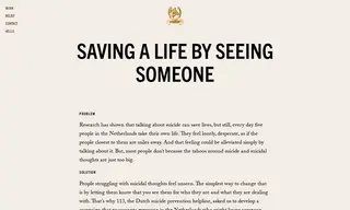 Preview of the 113 (Dutch Suicide Prevention Helpline) Case Study
