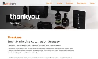 Preview of the Thankyou Case Study
