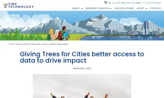 Preview of the Trees For Cities Case Study