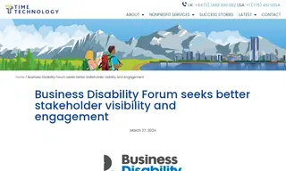 Preview of the Business Disability Forum (bdf) Case Study
