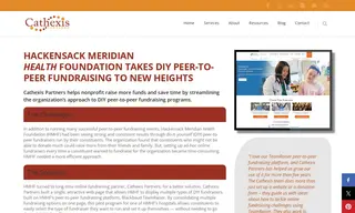 Preview of the Hackensack Meridian Health Foundation Case Study