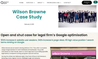 Preview of the Wilson Browne Case Study