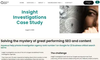 Preview of the Insight Investigations Case Study
