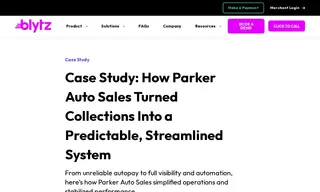 Preview of the Parker Auto Sales Case Study