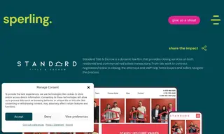 Preview of the Standard Title & Escrow Case Study