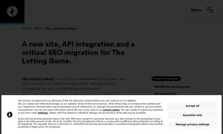 Preview of the The Letting Game Case Study