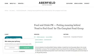 Preview of the The Compleat Food Group Case Study