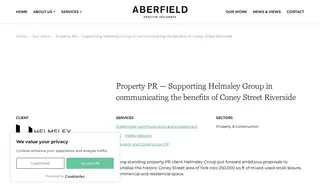 Preview of the Helmsley Group Case Study