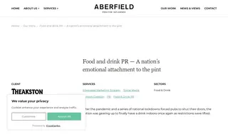 Preview of the Theakston Brewery Case Study