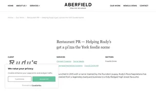 Preview of the Rudy's Pizza Case Study