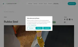 Preview of the Rubba Seal Case Study