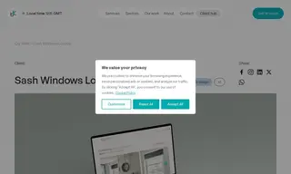 Preview of the Sash Windows London Ltd Case Study