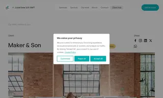 Preview of the Maker&Son Case Study