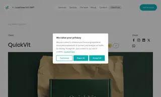 Preview of the QuickVit Case Study