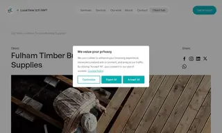 Preview of the Fulham Timber & Building Supplies Case Study
