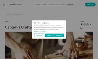 Preview of the Captain’s Craftworks Case Study