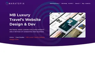 Preview of the MB Luxury Travel Case Study