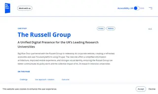 Preview of the Russell Group Case Study