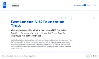 Preview of the East London NHS Foundation Trust Case Study